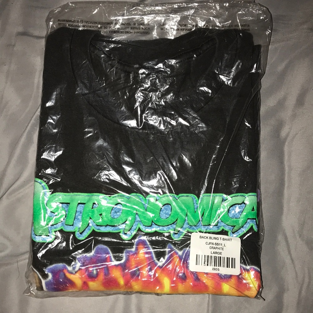❌SOLD❌Travis Scott x Fortnite Back Bling Tee🆕 - Picture 5 of 15